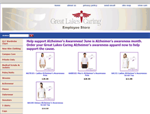 Tablet Screenshot of greatlakesemployeestore.com